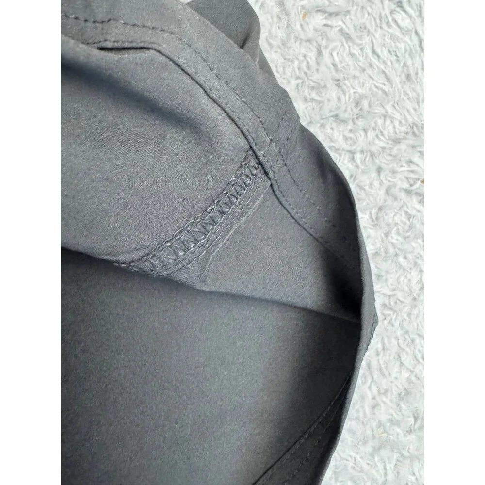 Mens Black OPFlex 4-Way Stretch Board Shorts 34 W/Zip Pocket Drawstring PreOwned - Picture 7 of 10